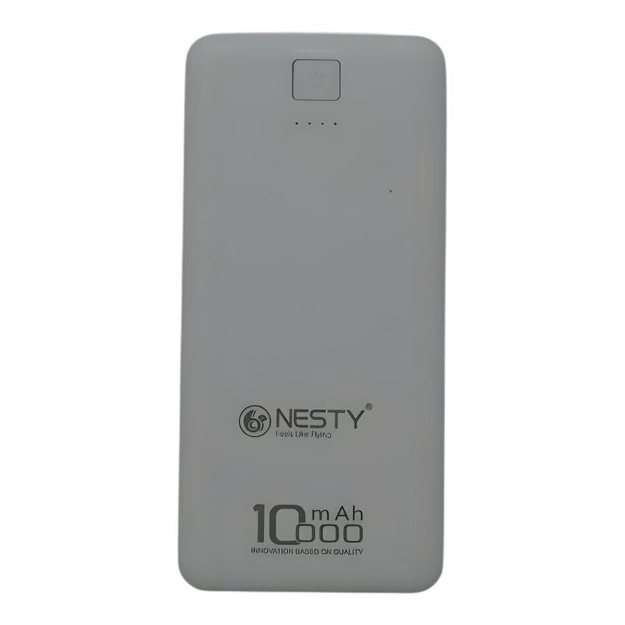 Nesty 10 000mAh Multi Functional USB Power Bank White NTGRPBP2
